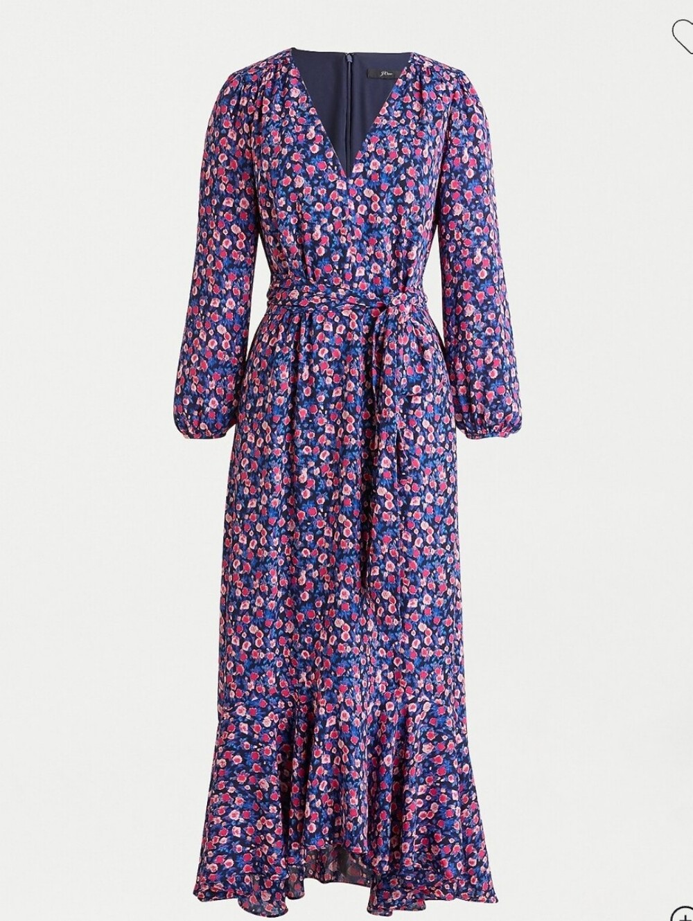 J. Crew Floral Ramea Midi Dress